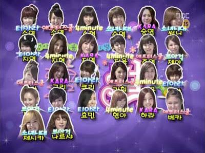 Sweet Girls on Paradise Of Crystal     Who Won The Sweet Girl Chuseok Special