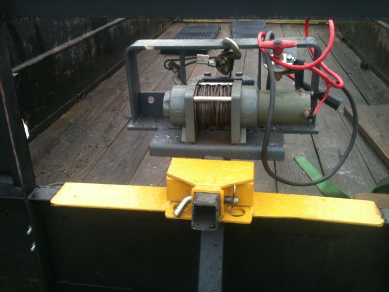 Trailer Winch Mount
