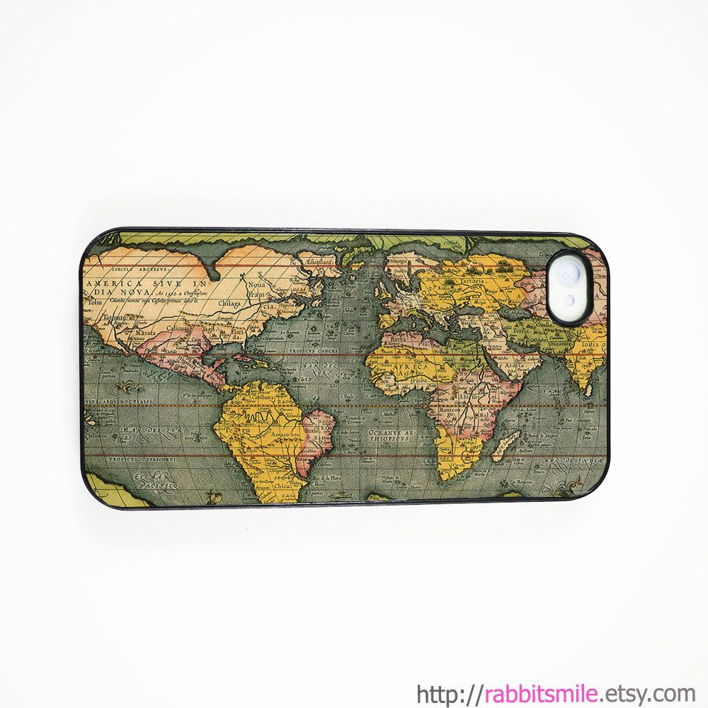 Antique World Map    iPhone Case Cover      051