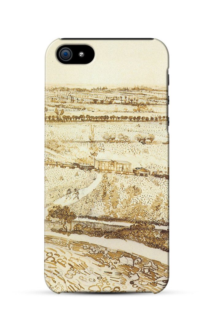 Case Le Crau from Montmajour, Vincent Van Gogh    iPhone Case Cover      102