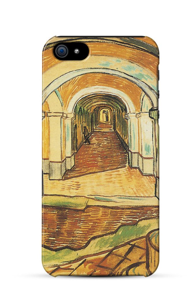 Corridor in the asylum , Vincent van Gogh    iPhone Case Cover      117