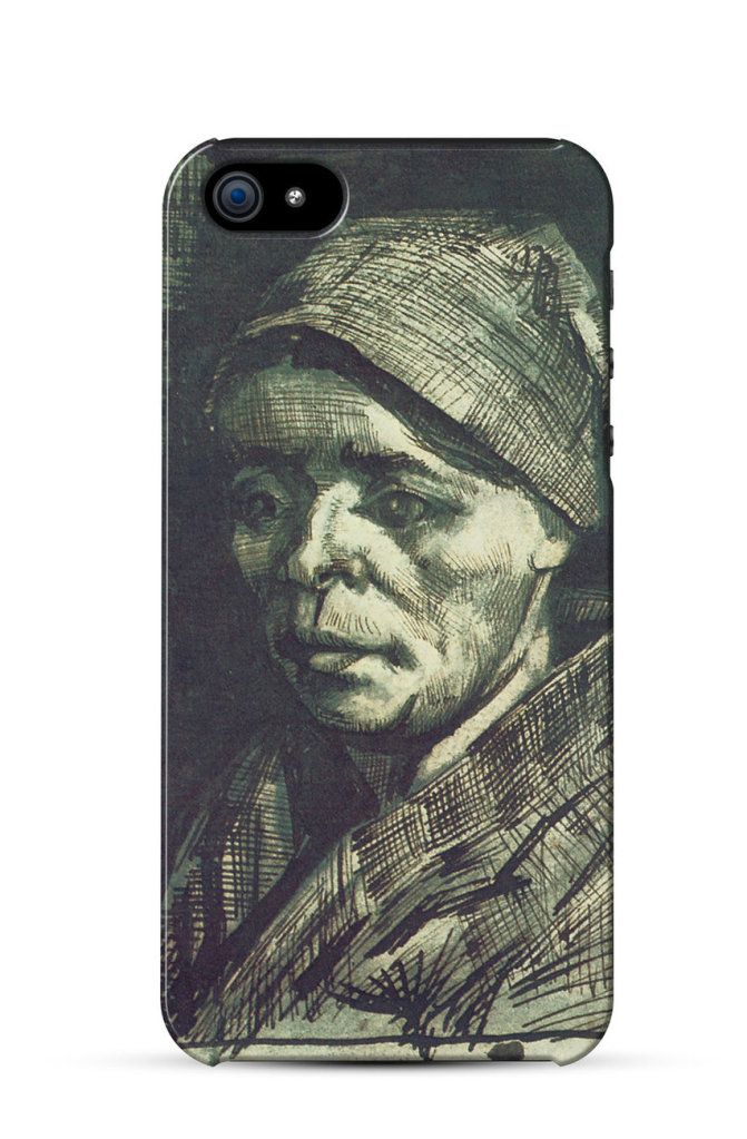 Head of a Woman, Vincent Van Gogh    iPhone Case Cover      165