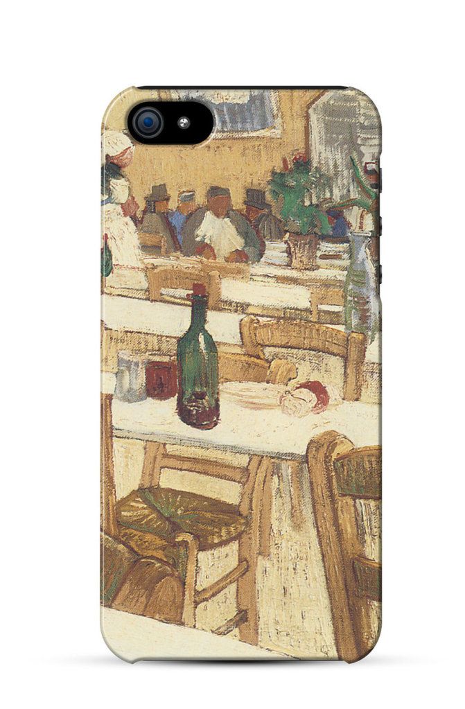 Interior of a Restaurant in Arles, Vincent van Gogh    iPhone Case Cover      170