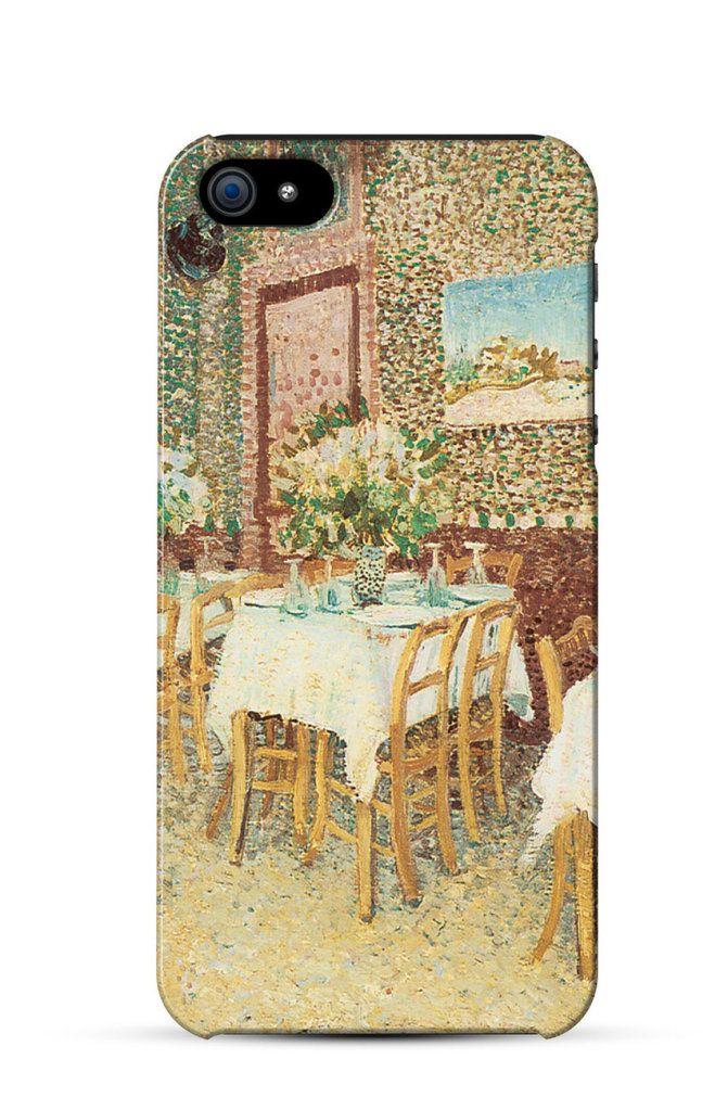 Interior of a Restaurant, Vincent van Gogh    iPhone Case Cover      171