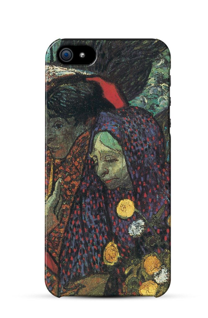 Ladies of Arles (Memories of the Garden at Etten), Vincent van Gogh    iPhone Case Cover      185