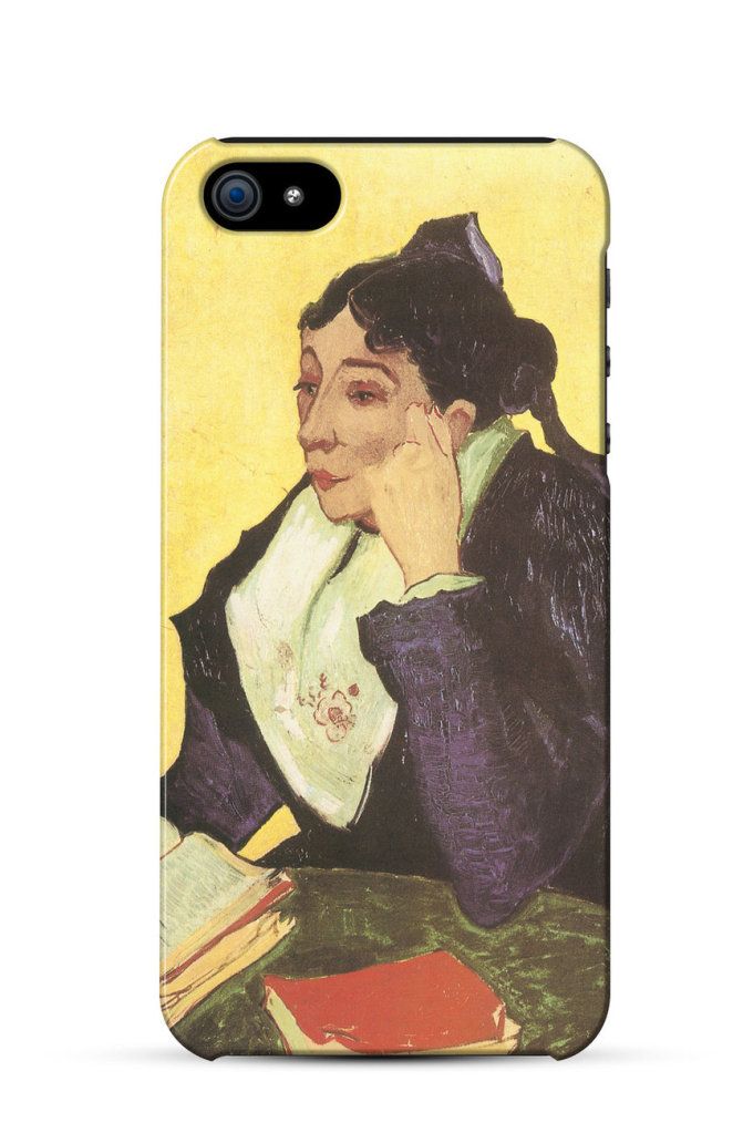 L'Arlesienne, Portrait of Madame Ginoux , Vincent van Gogh    iPhone Case Cover      188