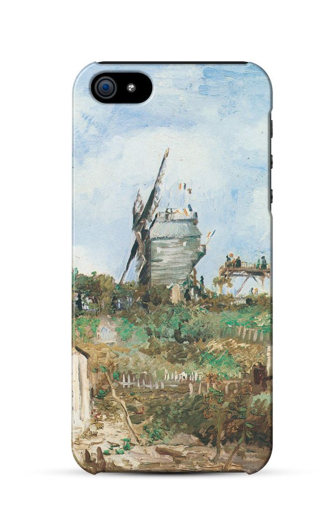 Le Moulin de la Gallette 3, Vincent van Gogh    iPhone Case Cover      190