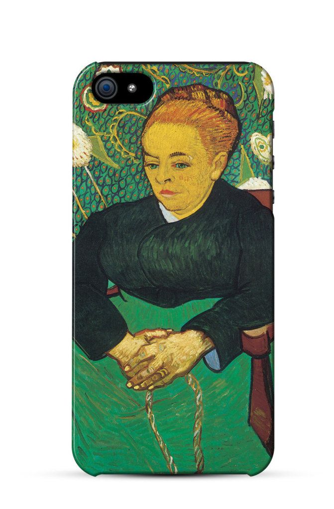 Madame Roulin Rocking the Cradle (A lullaby), Vincent van Gogh    iPhone Case Cover      196