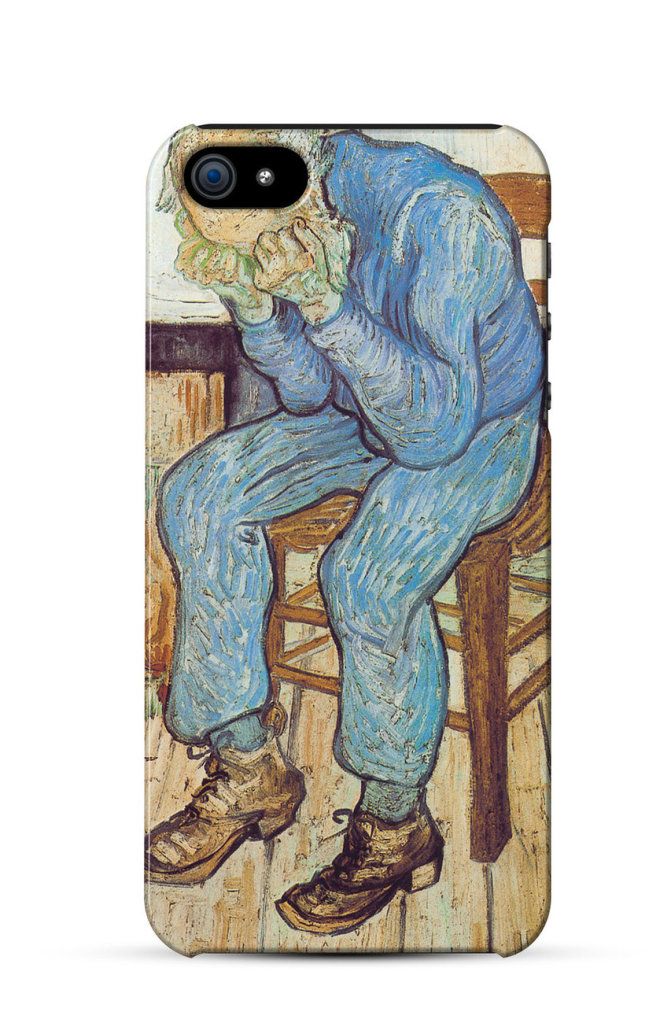 Old Man in Sorrow (On the Threshold of Eternity), Vincent Van Gogh iPhone Kılıf-Kapak 215