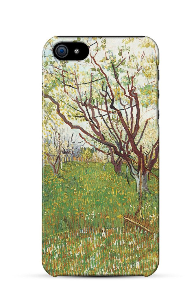 Orchard in Blossom, Vincent van Gogh iPhone Kılıf-Kapak 223