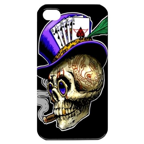 Poker Skulls Tattoo    iPhone Case Cover      276