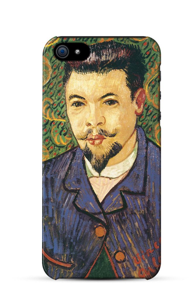 Portrait of Dr. Felix Rey, Vincent van Gogh    iPhone Case Cover      284