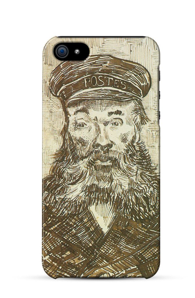 Portrait of the Postman Joseph Roulin, Vincent van Gogh    iPhone Case Cover      290