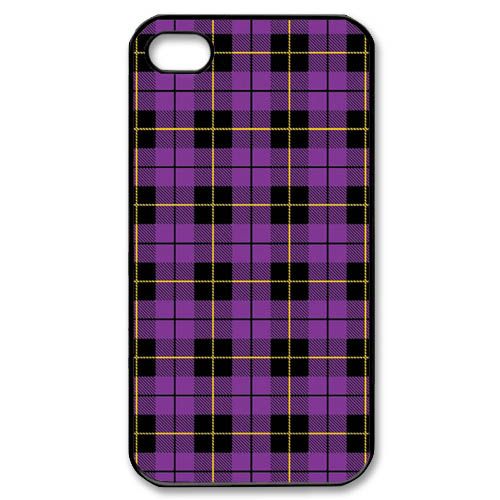 Purple Plaid    iPhone Case Cover      305