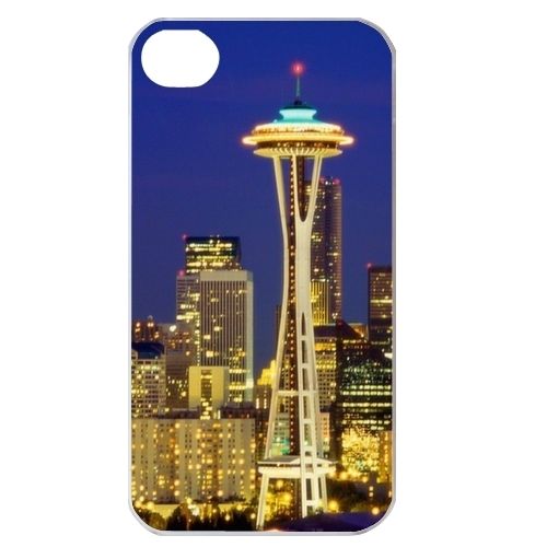 Seattle Sky line NightTravel    iPhone Case Cover     405