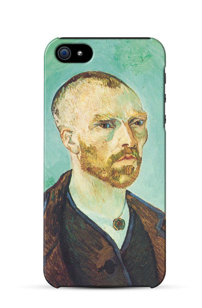 Self Portrait Dedicated to Paul Gauguin, Vincent Van Gogh    iPhone Case Cover     407