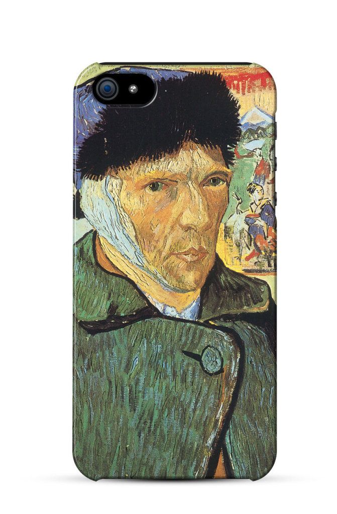 Self Portrait with Bandaged Ear, Vincent Van Gogh    iPhone Case Cover     410