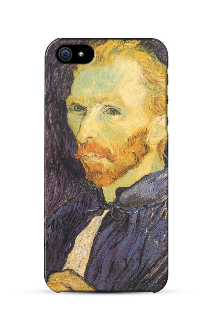 Self Portrait with Pallette, Vincent Van Gogh    iPhone Case Cover     412