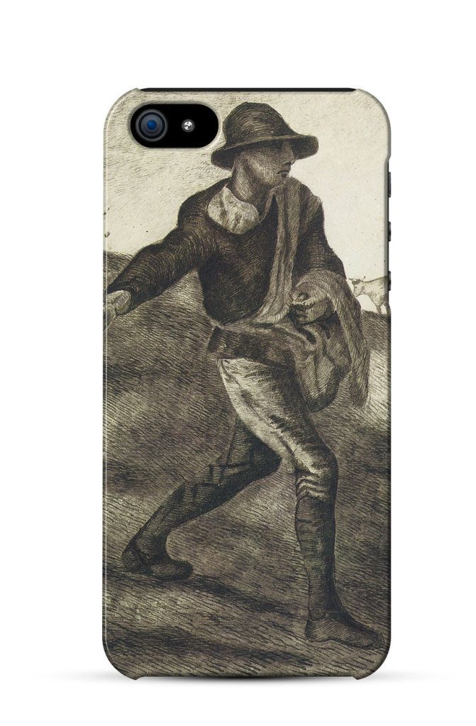 Sower (After Millet), Vincent Van Gogh    iPhone Case Cover     509