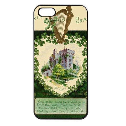 St Patricks Day Harp Blarney Castle Seamless    iPhone Case Cover     534