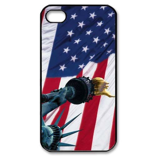 Statue of Liberty an US Flag    iPhone Case Cover     563