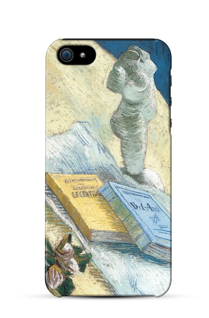 Still Life with Plaster Statuette, a Rose and Two Novels, Vincent    iPhone Case Cover     567