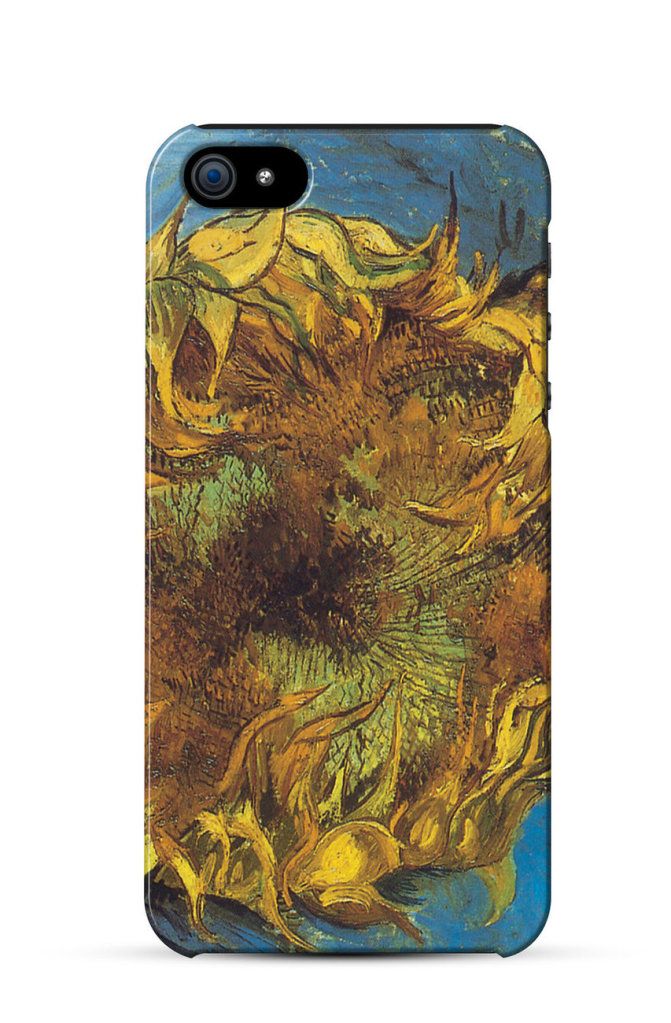 Still Life with Two Sunflowers, Vincent van Gogh    iPhone Case Cover     569