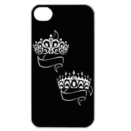 Tatoo prince princess crowns    iPhone Case Cover     639