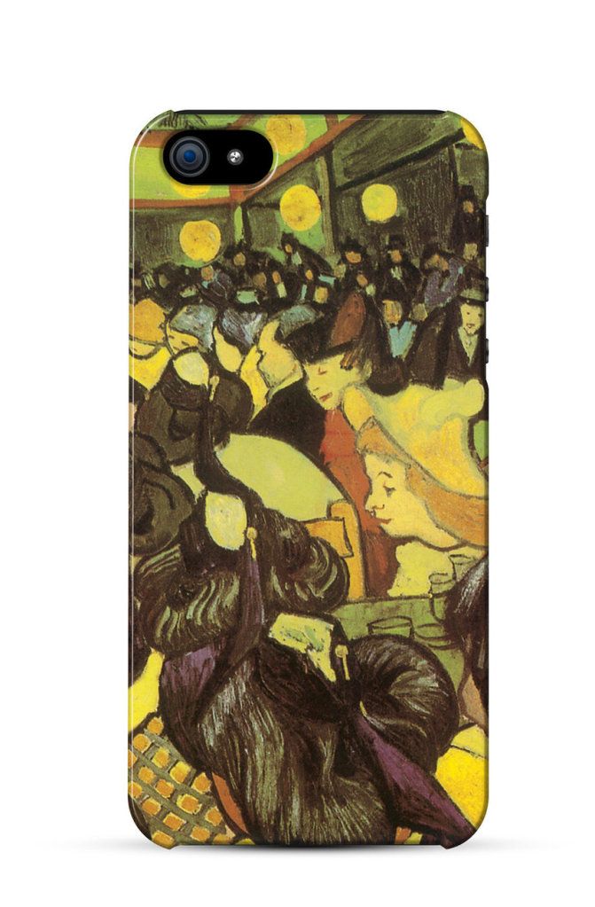 The ballroom at Arles, Vincent van Gogh    iPhone Case Cover     648