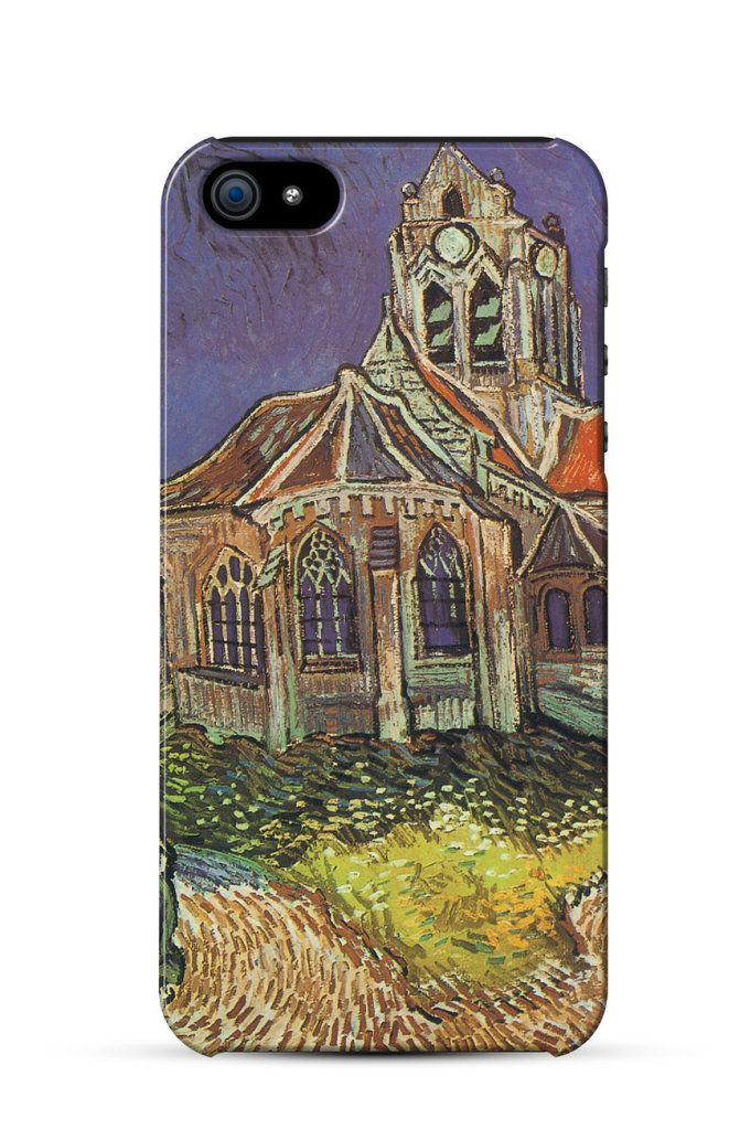 The Church at Auvers, Vincent Van Gogh    iPhone Case Cover     650