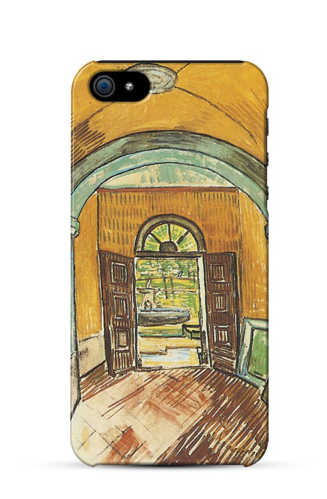 The Entrance Hall of Saint Paul Hospital, Vincent van Gogh    iPhone Case Cover     653