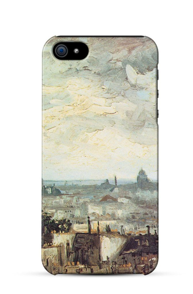 The Roofs of Paris, Vincent Van Gogh    iPhone Case Cover     666