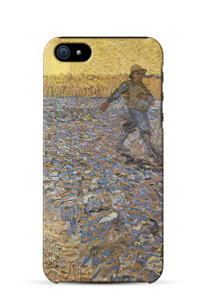 The Sower (Sower with Setting Sun), Vincent van Gogh    iPhone Case Cover     669