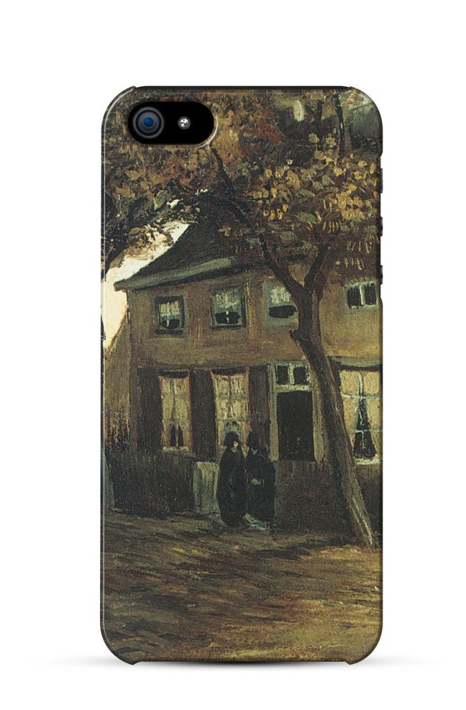 The Vicarage at Nuenen, Vincent van Gogh    iPhone Case Cover     675