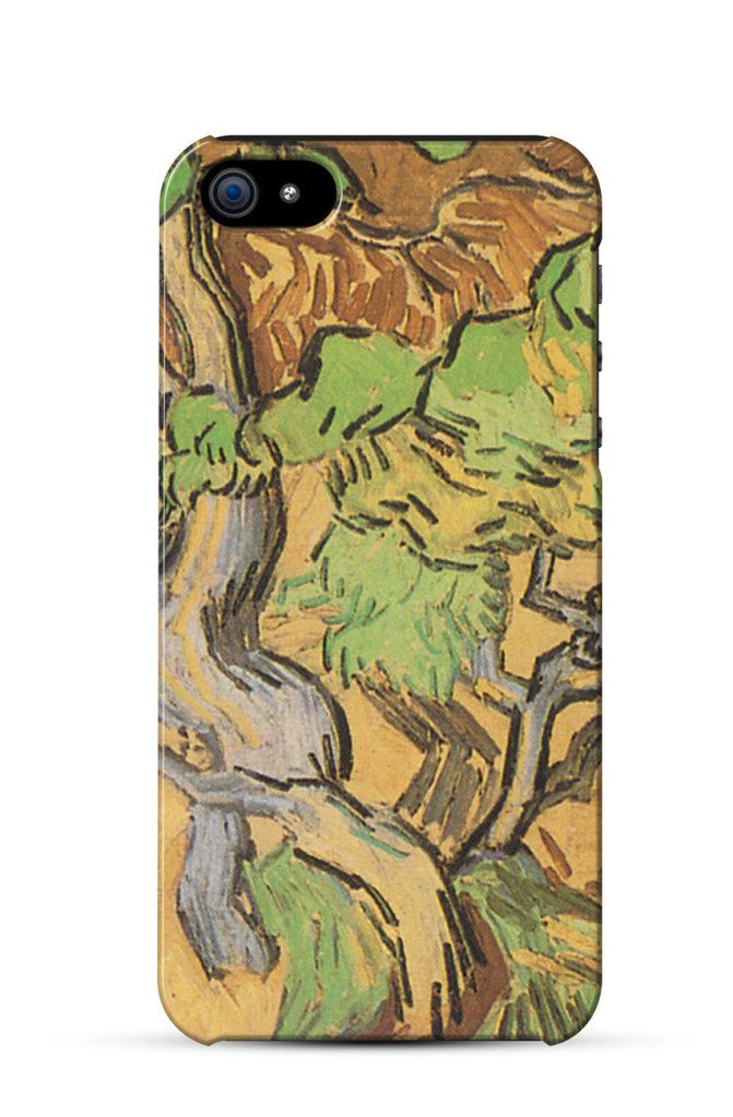 Tree Roots, Vincent Van Gogh    iPhone Case Cover     682