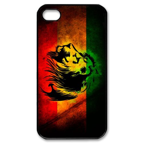 Unique Design Lion Rasta Color    iPhone Case Cover     741
