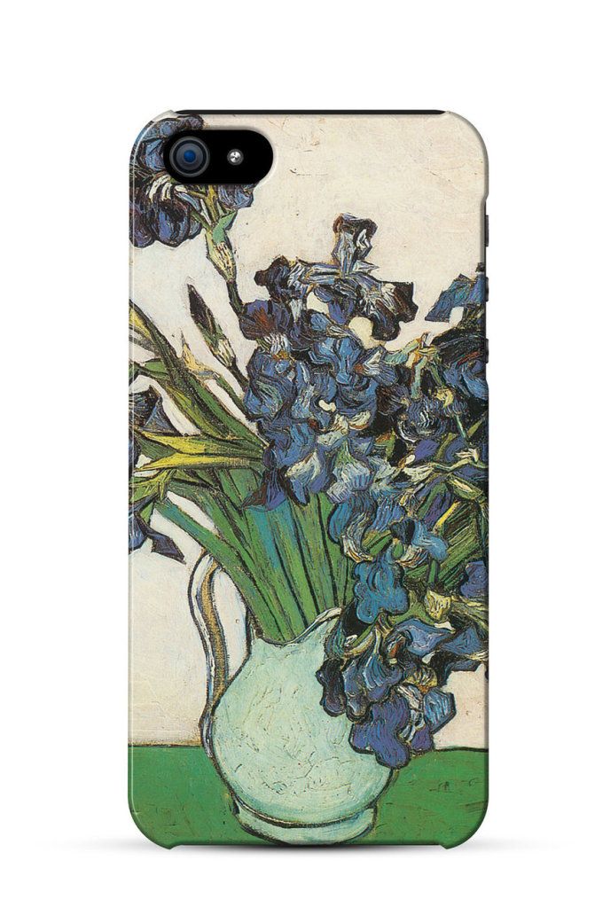 Vase with Irises, Vincent Van Gogh    iPhone Case Cover     762