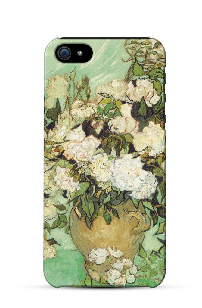 Vase with Roses, Vincent Van Gogh    iPhone Case Cover     764