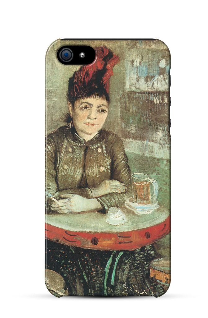 Woman in the 'Cafe Tambourin', Vincent van Gogh    iPhone Case Cover     779