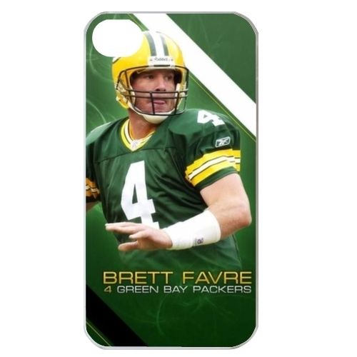 Green Bay Brett Favre 4 Packers iPhone Kılıf-Kapak 246
