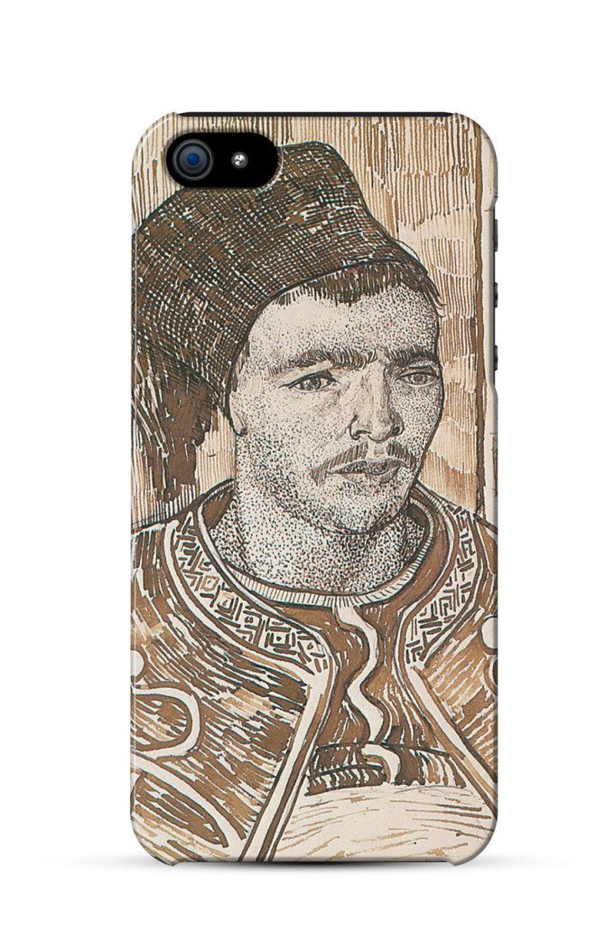 Zouave, Half Figure, Vincent van Gogh   iPhone Kılıf-Kapak 298