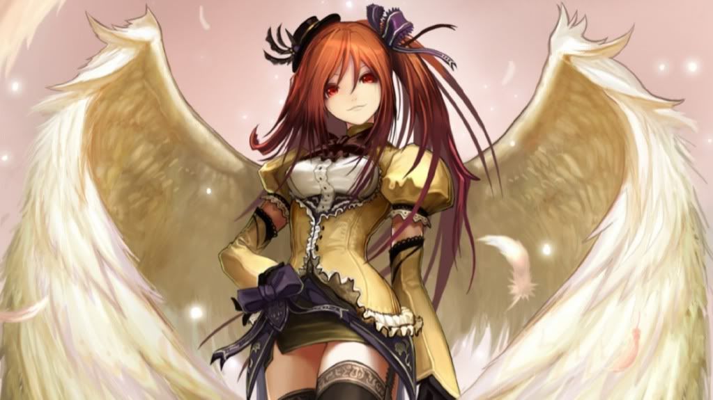 Cool angel anime girl Pictures, Images and Photos