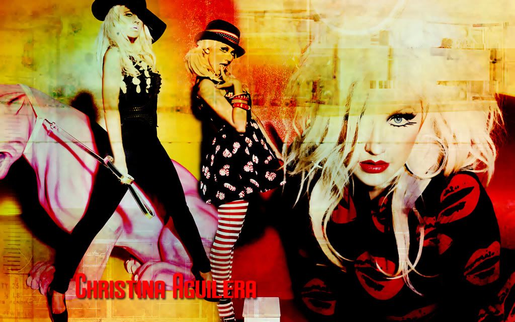 animierte wallpaper. Christina Aguilera Wallpaper