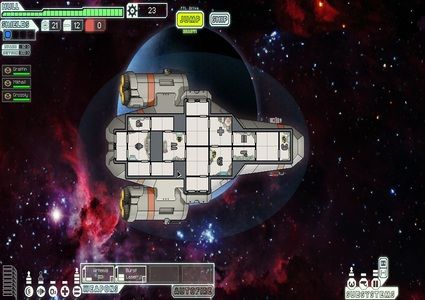 One of the calmer moments in FTL.