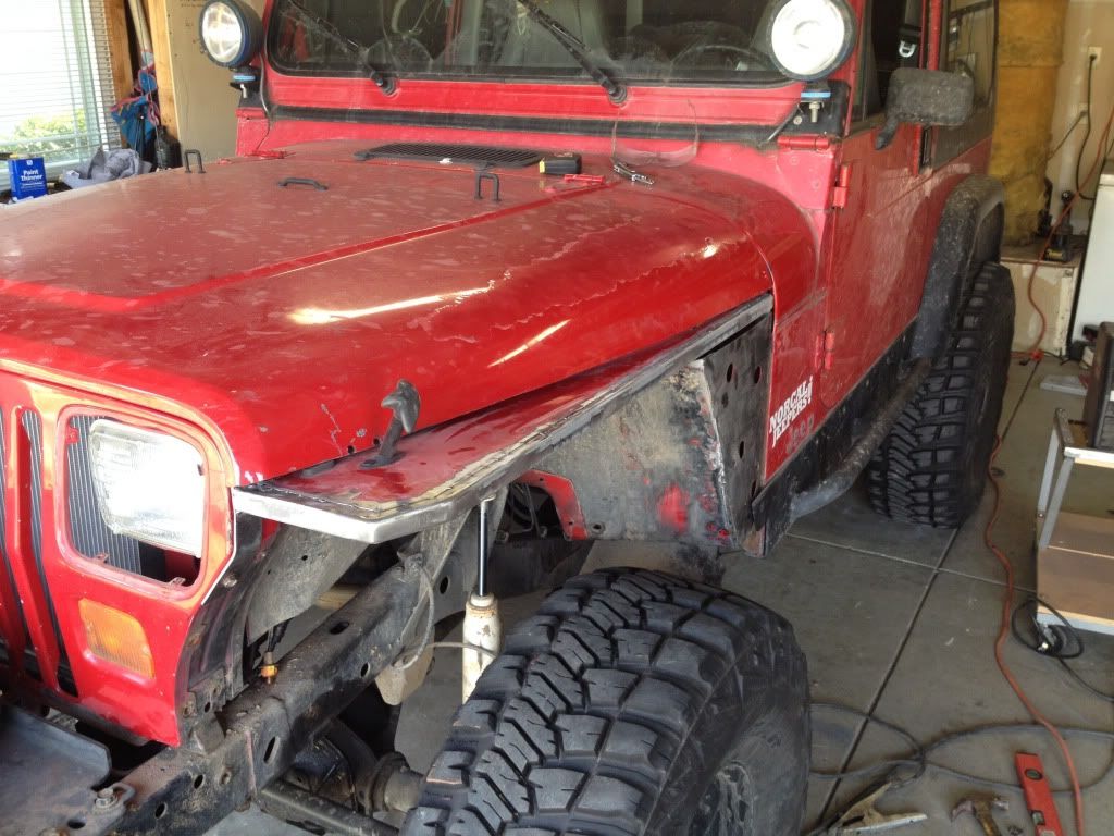 No flare yj highline fenders 4x4 and OffRoad Forum