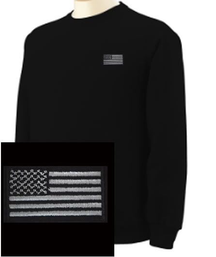 black american flag sweatshirt