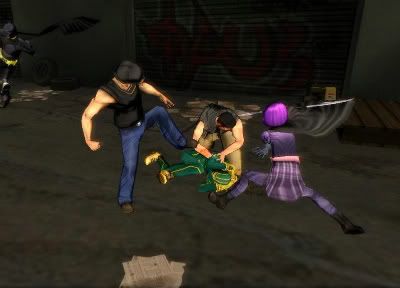 Purple hair is cool.  SHUT IT!