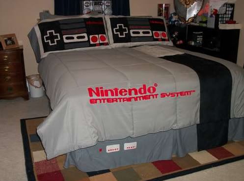 Nintendo Bedspread