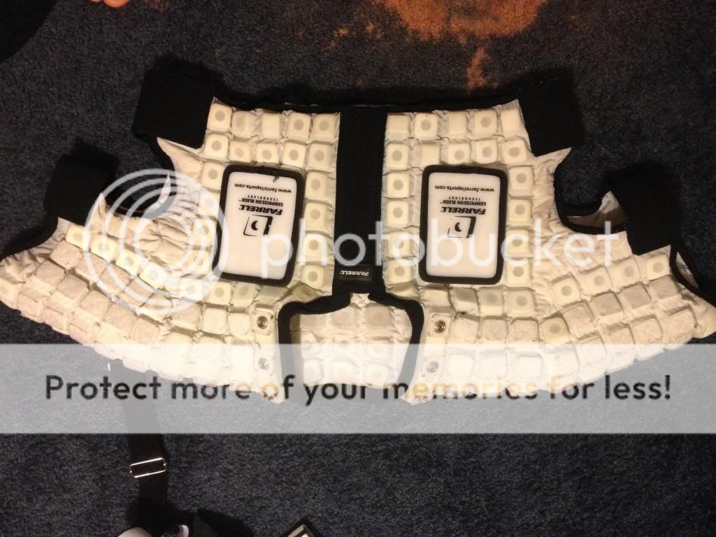 Farrell Shoulder Pads Sz. M - Protective Gear - For Sale - Pro Stock ...