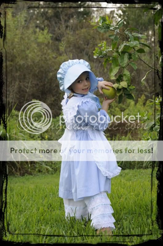 Custom Boutique LITTLE BO PEEP Blue Girl Costume Dress Set in Child 